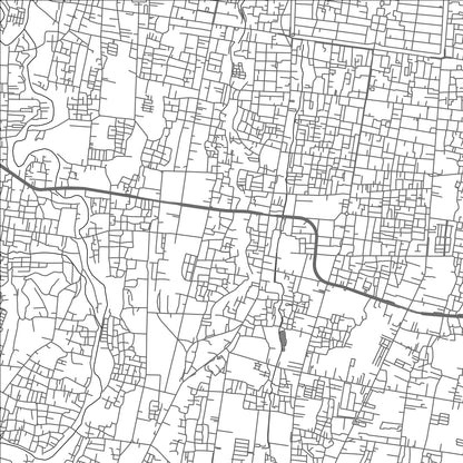 ROAD MAP OF JOGONALAN, INDONESIA BY MAPBAKES