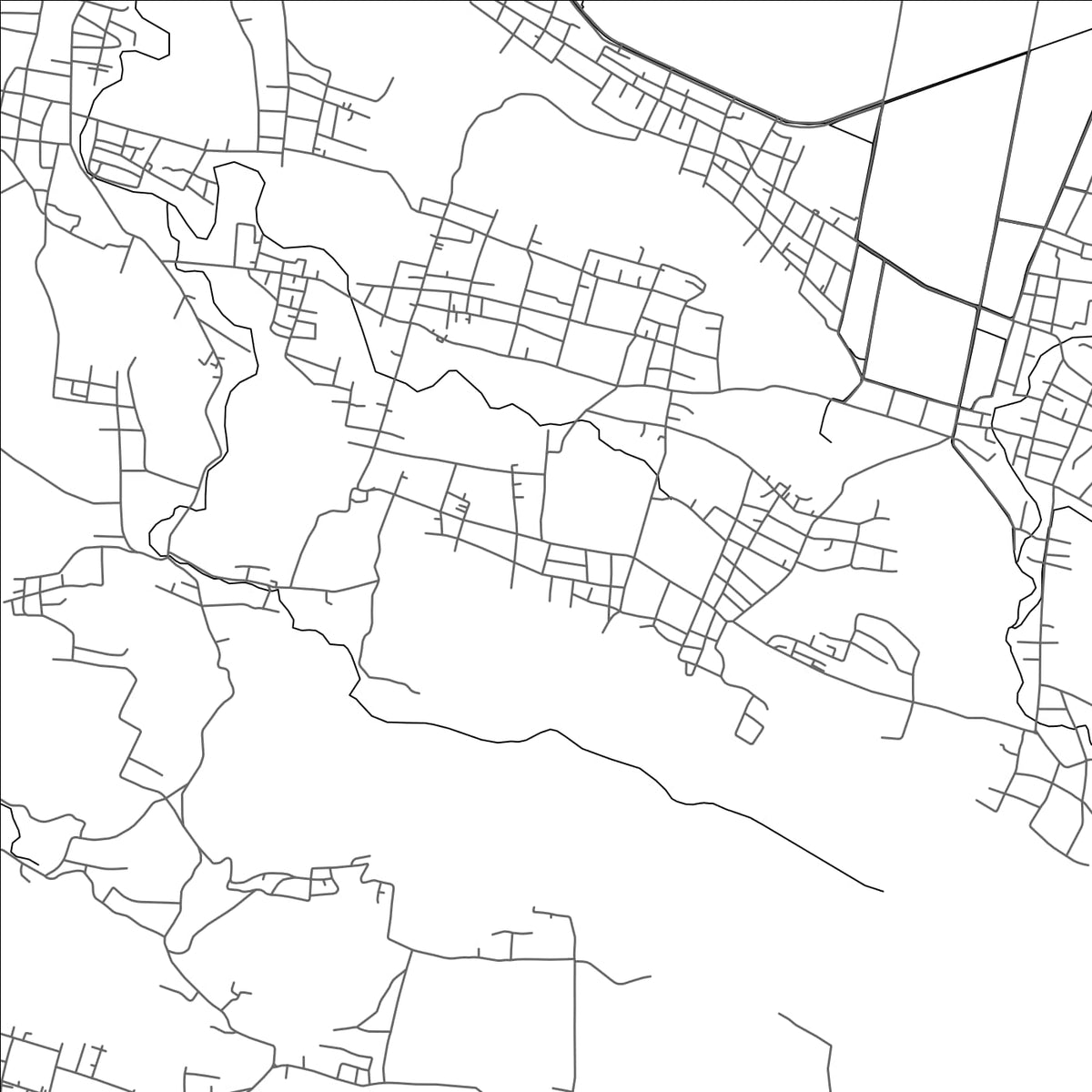 ROAD MAP OF KAMAL, INDONESIA BY MAPBAKES