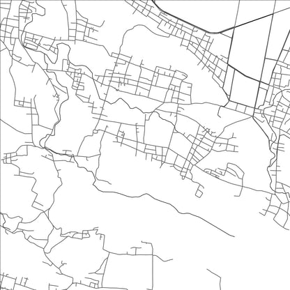 ROAD MAP OF KAMAL, INDONESIA BY MAPBAKES