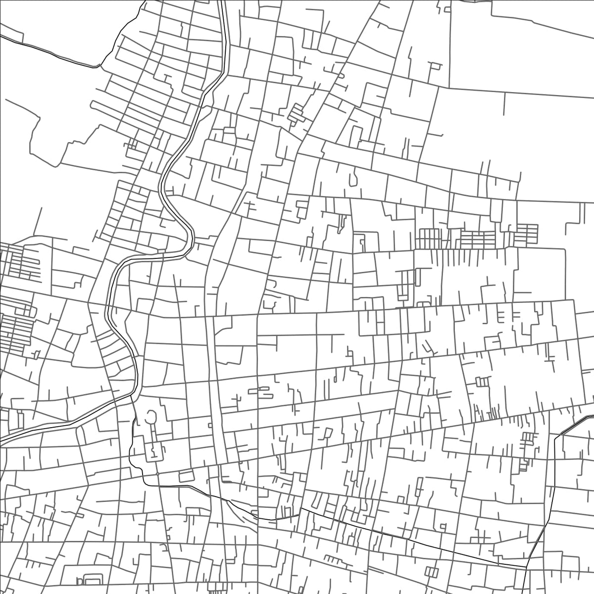 ROAD MAP OF KEDUNGWARU, INDONESIA BY MAPBAKES