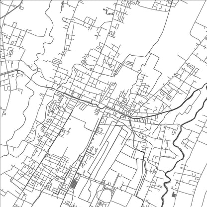 ROAD MAP OF KEPANJEN, INDONESIA BY MAPBAKES
