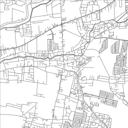 ROAD MAP OF KRIAN, INDONESIA BY MAPBAKES