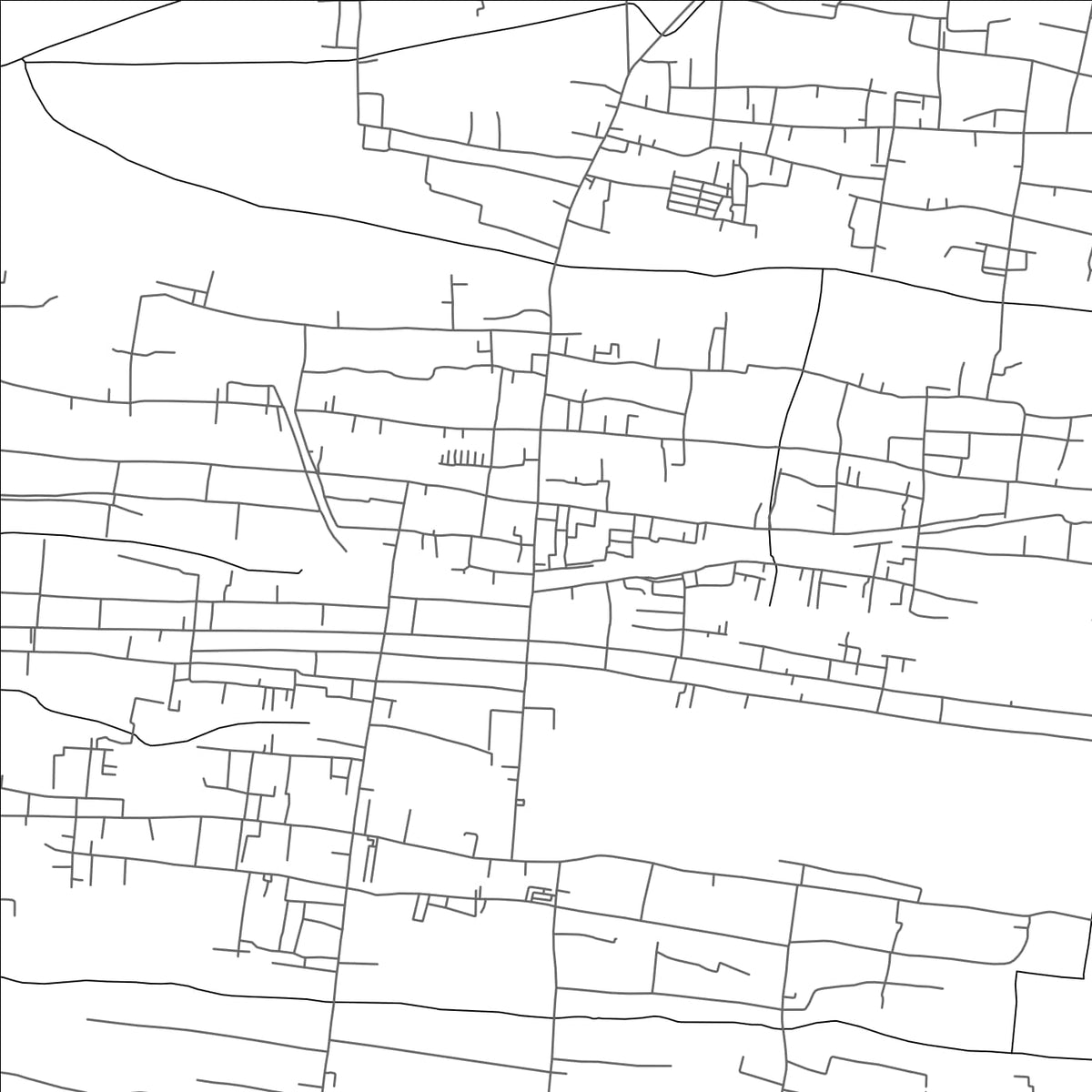 ROAD MAP OF KROYA, INDONESIA BY MAPBAKES