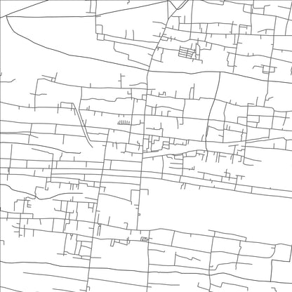 ROAD MAP OF KROYA, INDONESIA BY MAPBAKES