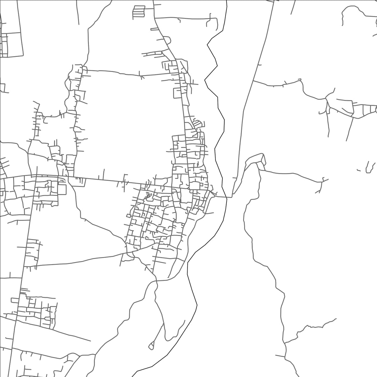 ROAD MAP OF LEBAKSIU, INDONESIA BY MAPBAKES