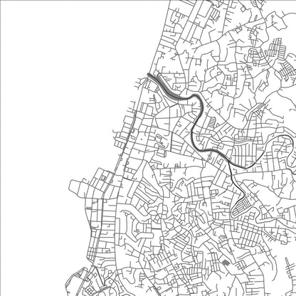 ROAD MAP OF MANADO, INDONESIA BY MAPBAKES
