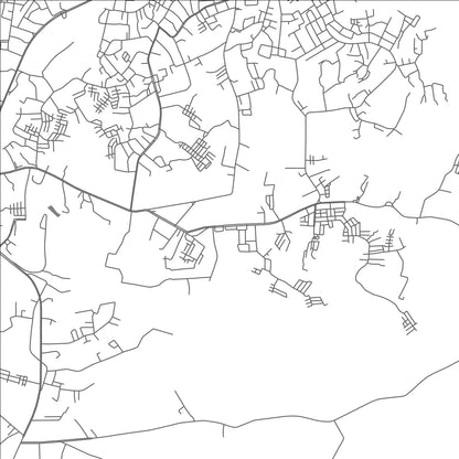 ROAD MAP OF MUARA BUNGO, INDONESIA BY MAPBAKES