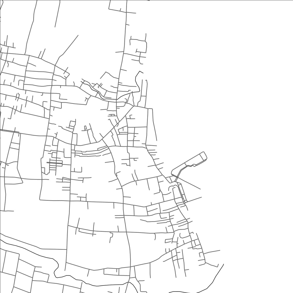 ROAD MAP OF MUNCAR, INDONESIA BY MAPBAKES