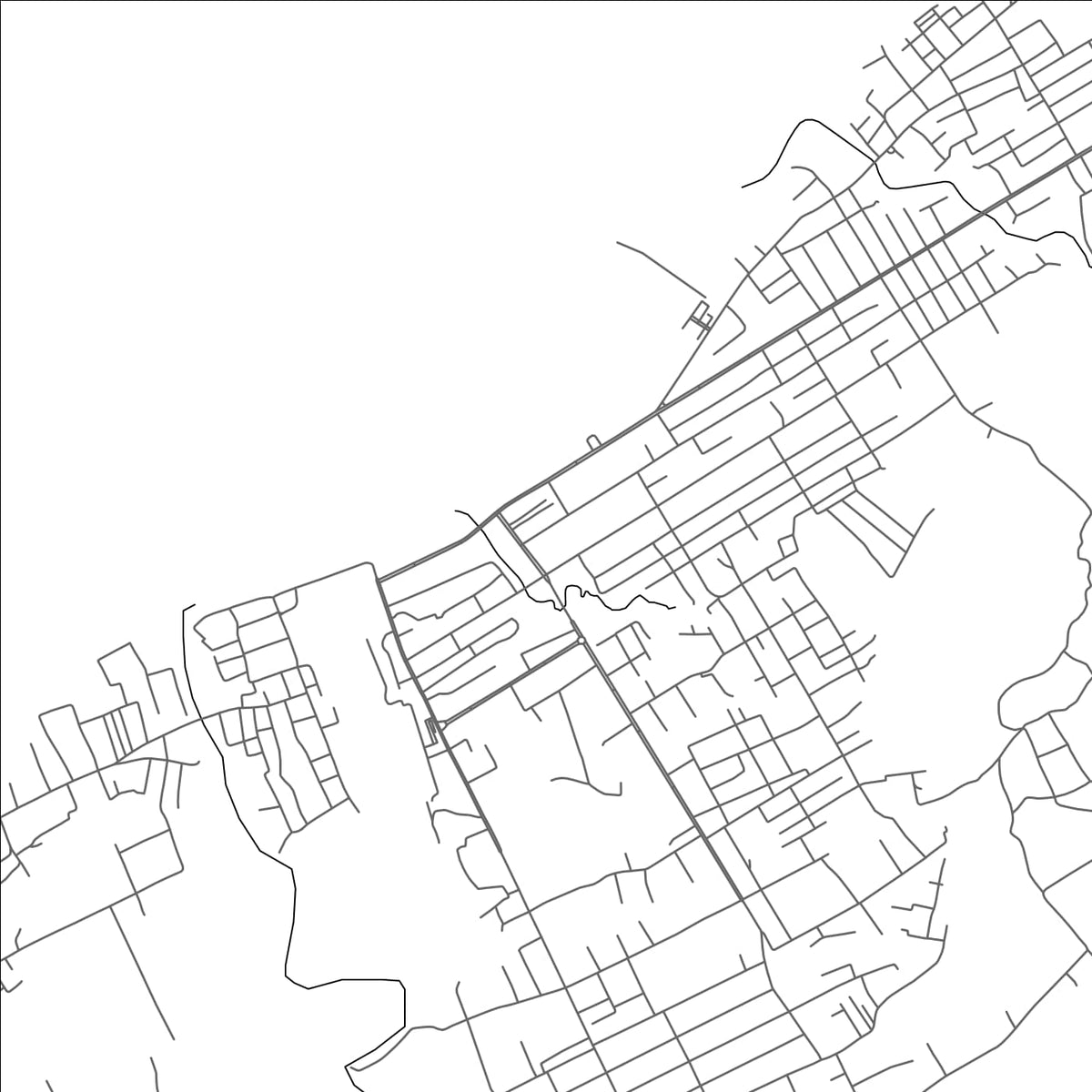 ROAD MAP OF NABIRE, INDONESIA BY MAPBAKES