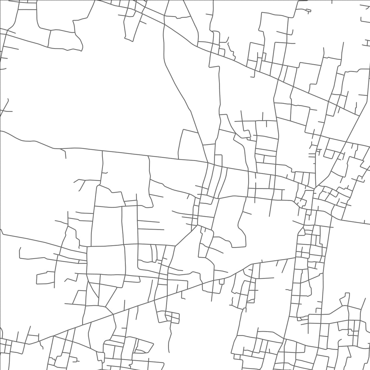 ROAD MAP OF NGUNUT, INDONESIA BY MAPBAKES