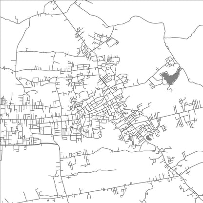 ROAD MAP OF PAGAR ALAM, INDONESIA BY MAPBAKES