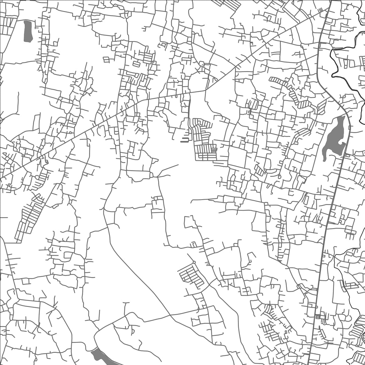ROAD MAP OF PARUNG, INDONESIA BY MAPBAKES