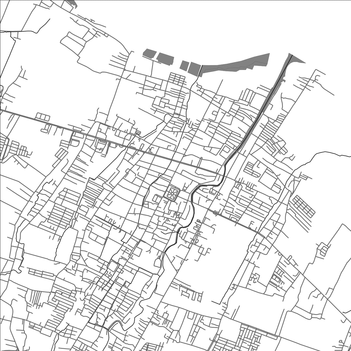 ROAD MAP OF PASURUAN, INDONESIA BY MAPBAKES