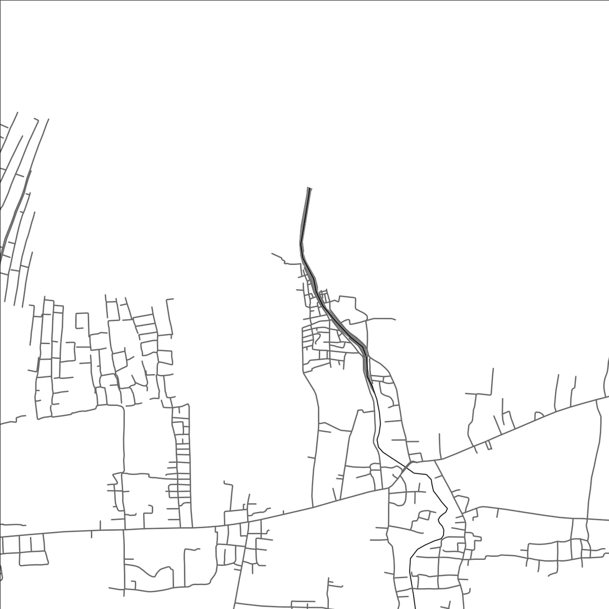 ROAD MAP OF PECANGAAN, INDONESIA BY MAPBAKES