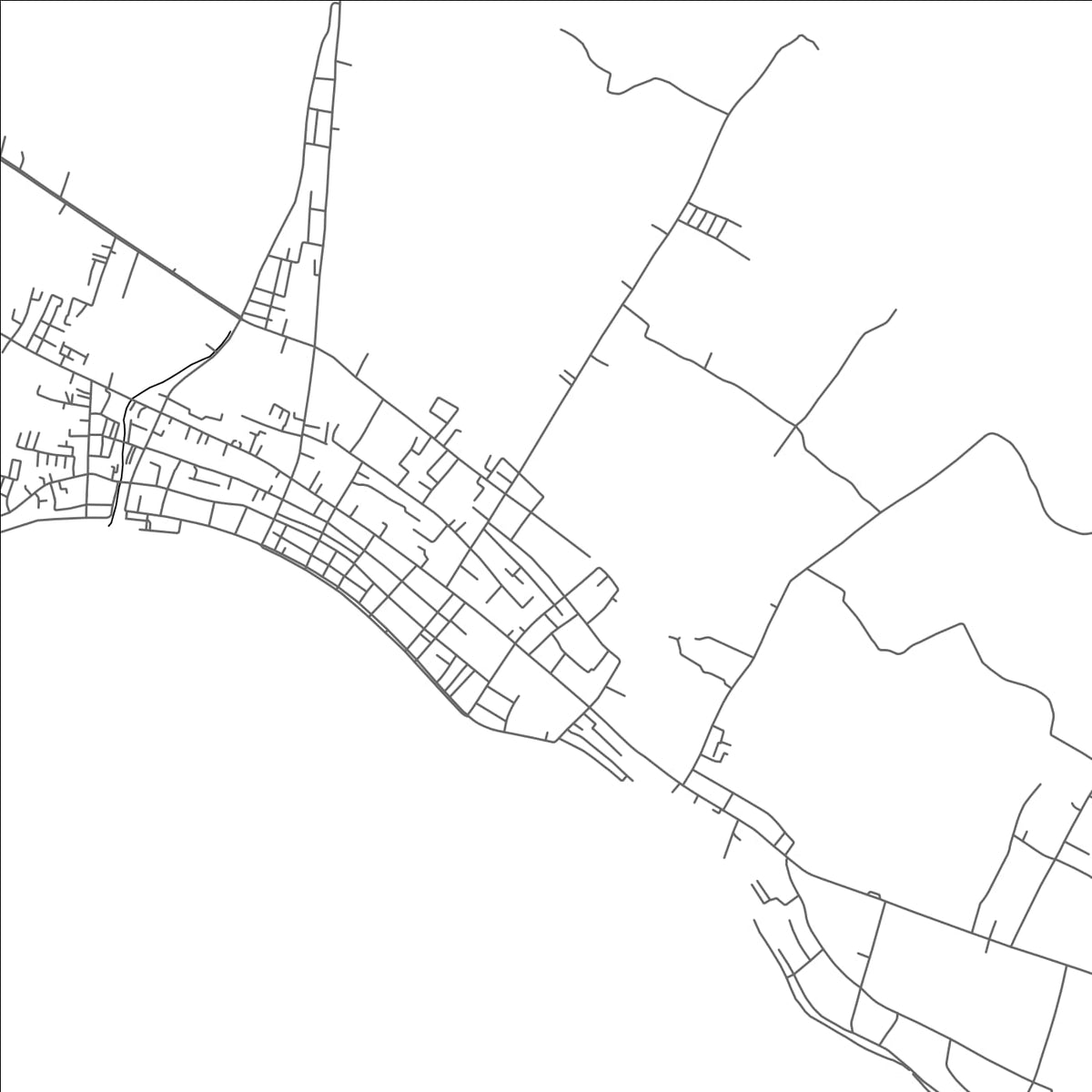 ROAD MAP OF POLEWALI, INDONESIA BY MAPBAKES