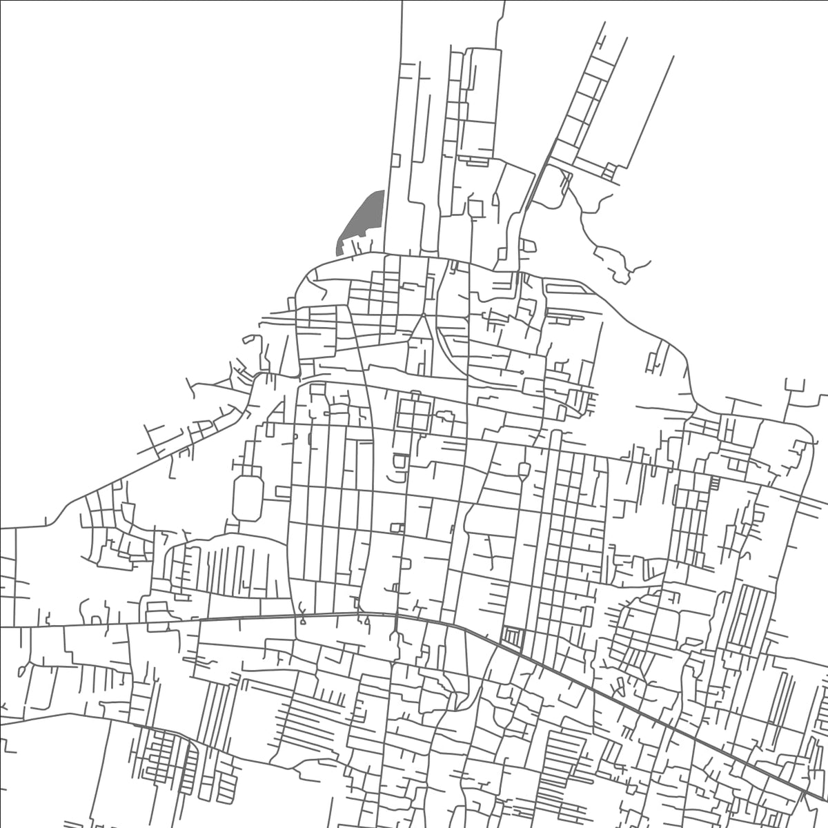 ROAD MAP OF PROBOLINGGO, INDONESIA BY MAPBAKES