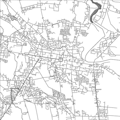 ROAD MAP OF PURBALINGGA, INDONESIA BY MAPBAKES