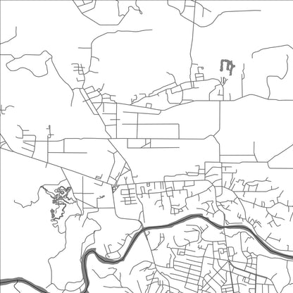 ROAD MAP OF RANTAUPRAPAT, INDONESIA BY MAPBAKES