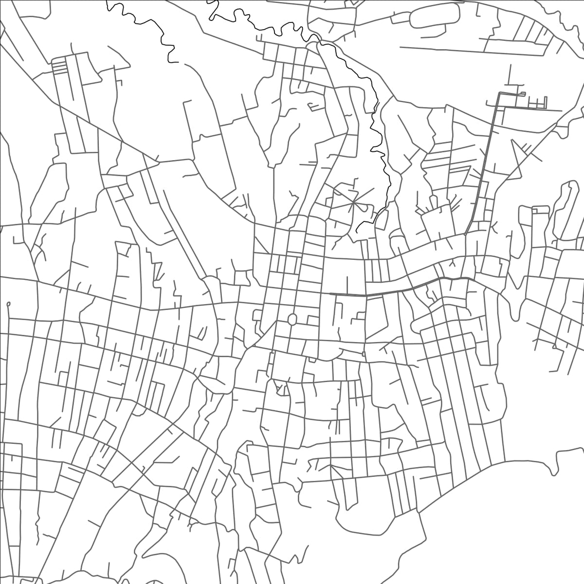 ROAD MAP OF RUTENG, INDONESIA BY MAPBAKES