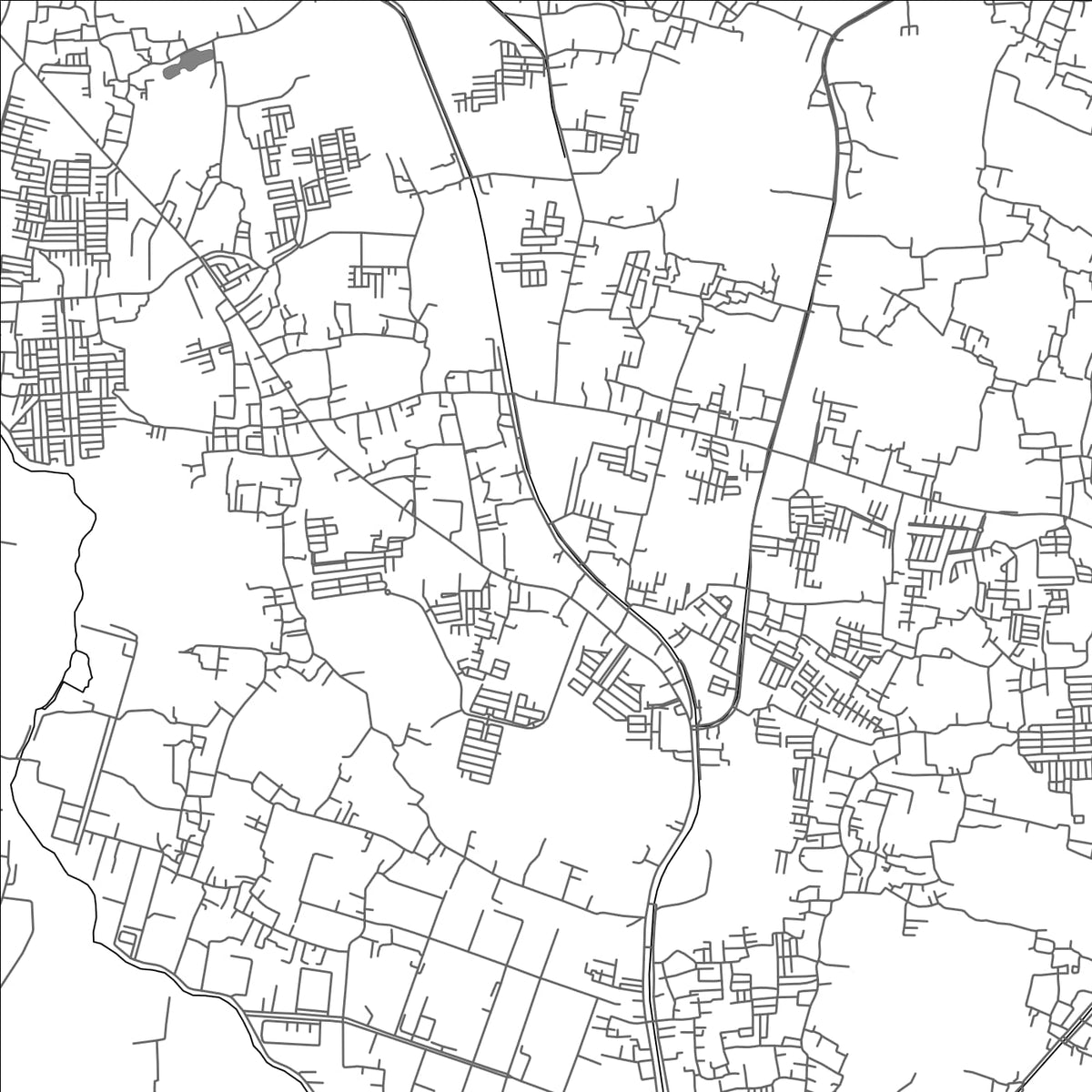 ROAD MAP OF SEPATAN, INDONESIA BY MAPBAKES