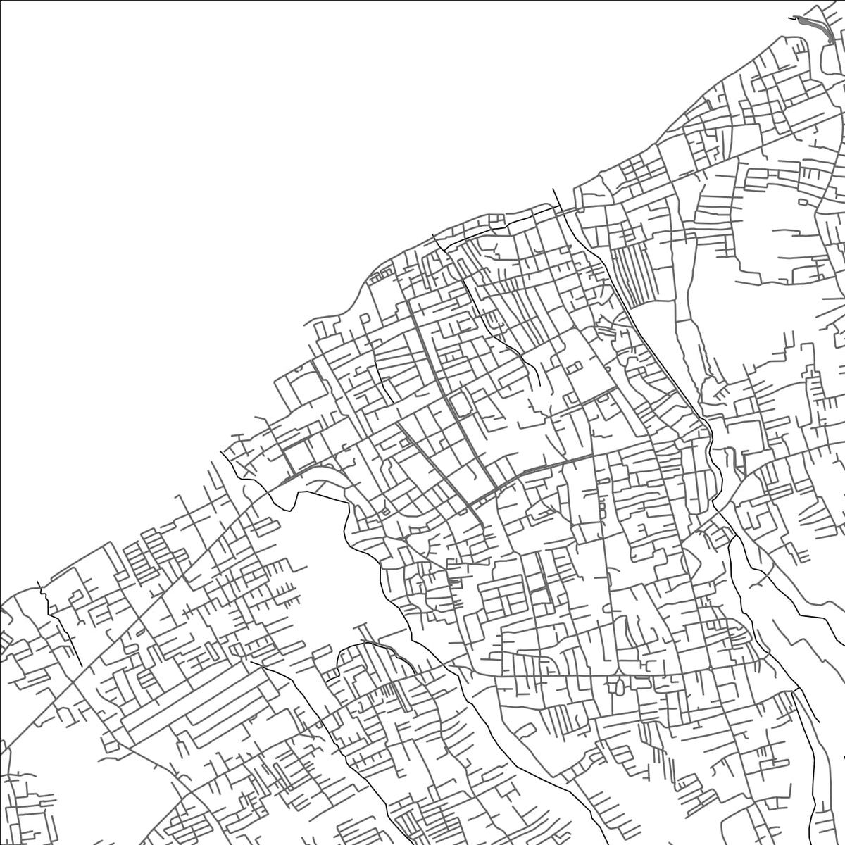 ROAD MAP OF SINGARAJA, INDONESIA BY MAPBAKES