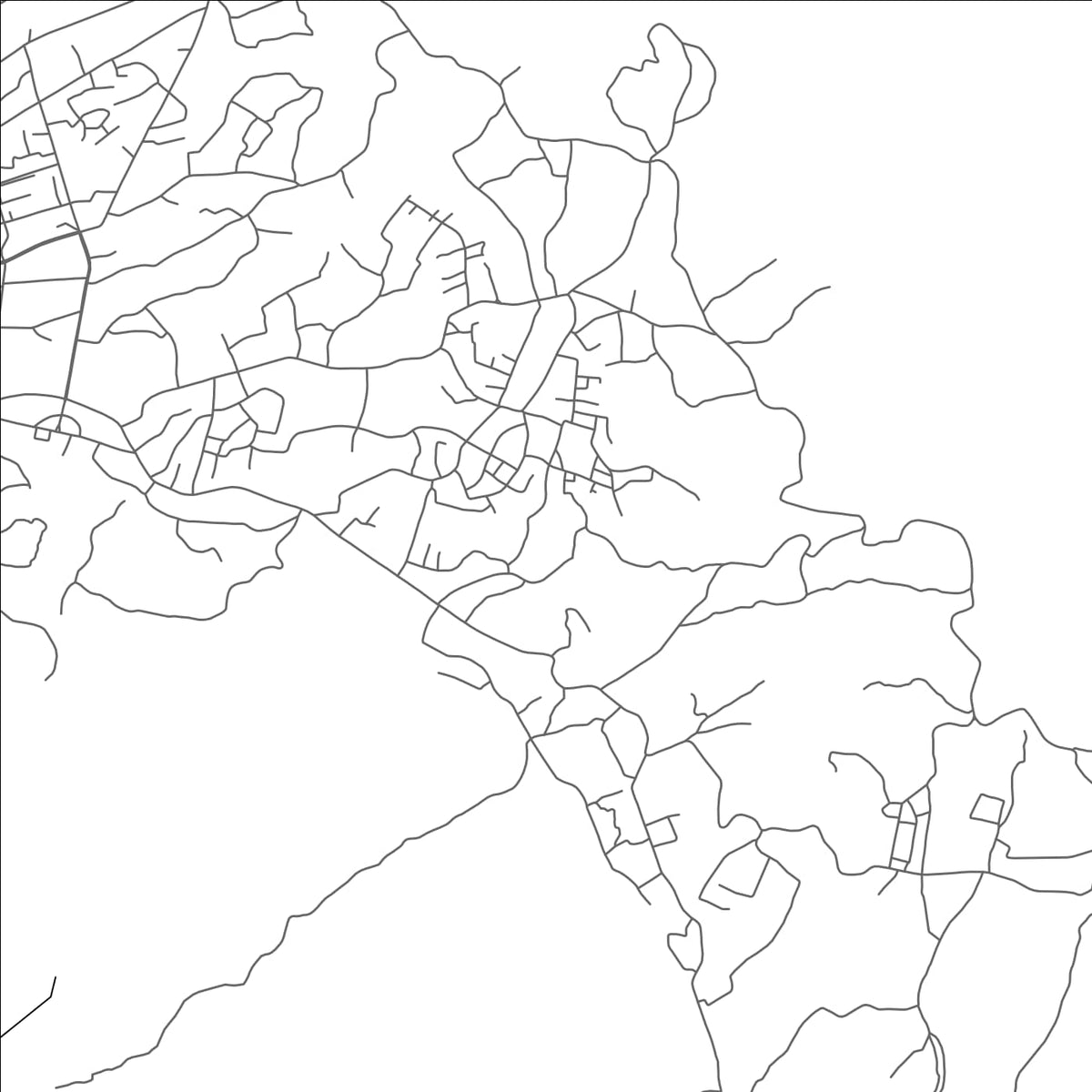 ROAD MAP OF SOE, INDONESIA BY MAPBAKES