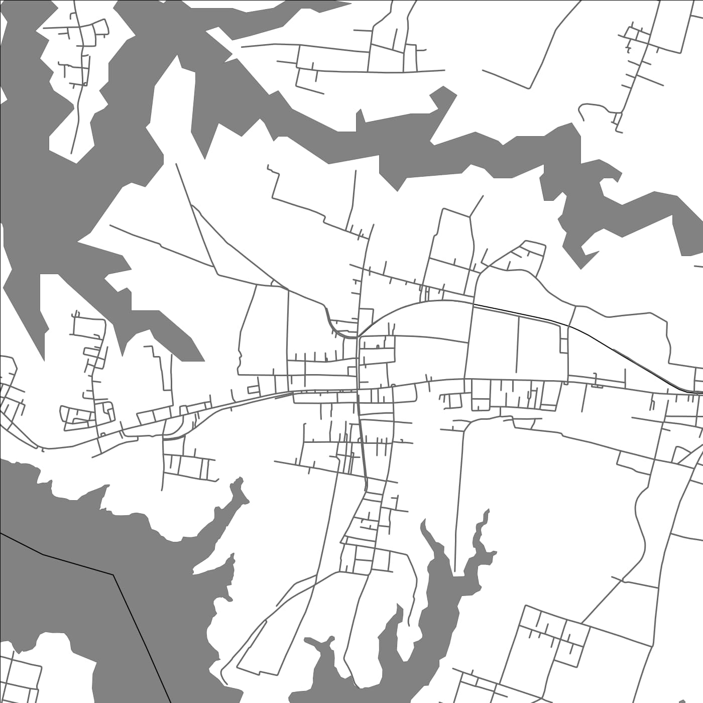 ROAD MAP OF SUMBERPUCUNG, INDONESIA BY MAPBAKES