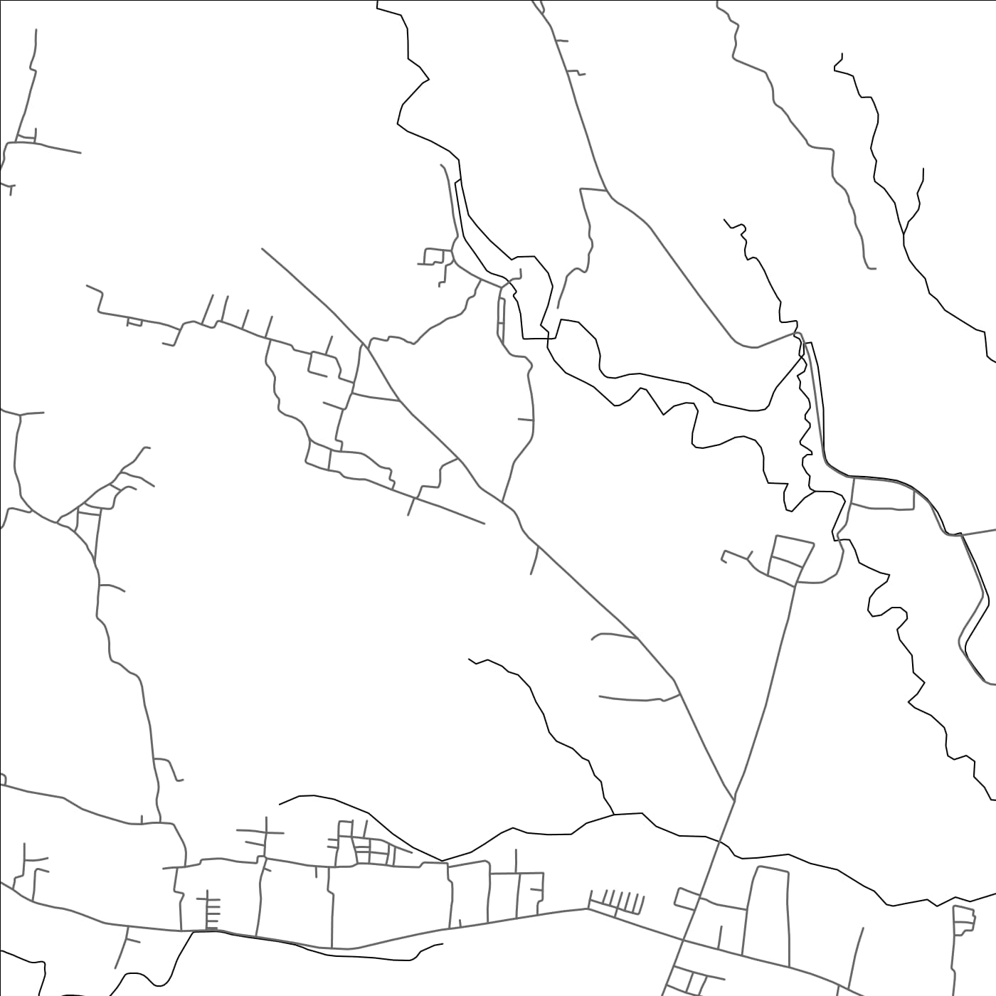 ROAD MAP OF TANGGULANGIN, INDONESIA BY MAPBAKES