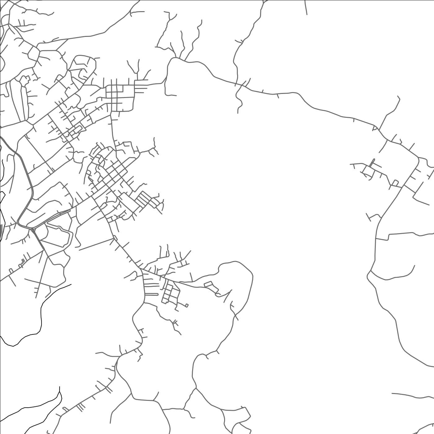 ROAD MAP OF TARAKAN, INDONESIA BY MAPBAKES