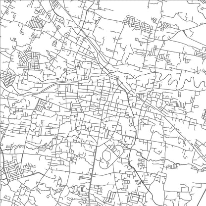 ROAD MAP OF TASIKMALAYA, INDONESIA BY MAPBAKES