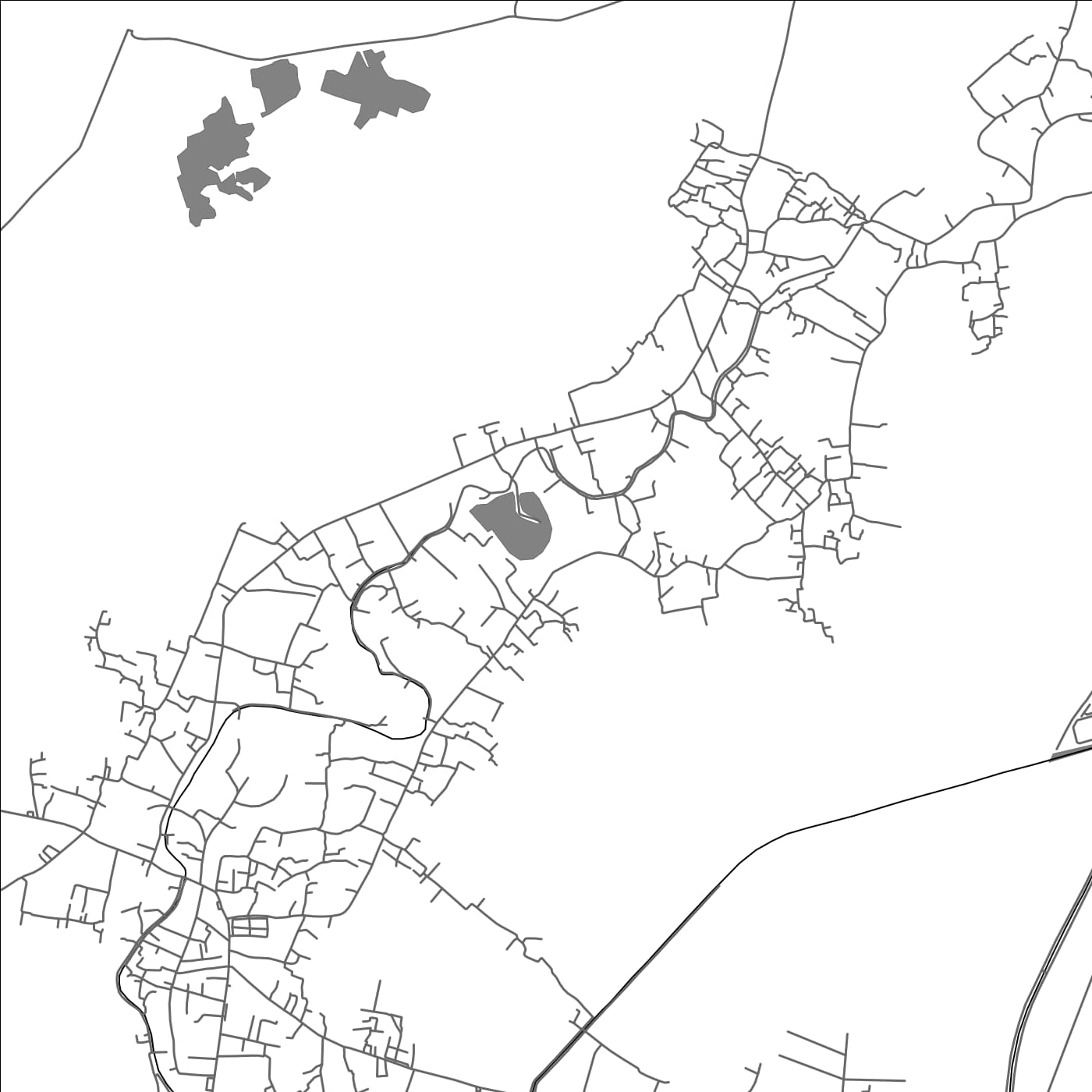 ROAD MAP OF TELUKNAGA, INDONESIA BY MAPBAKES