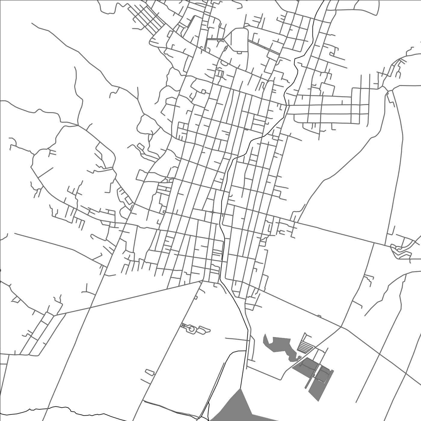 ROAD MAP OF TONDANO, INDONESIA BY MAPBAKES