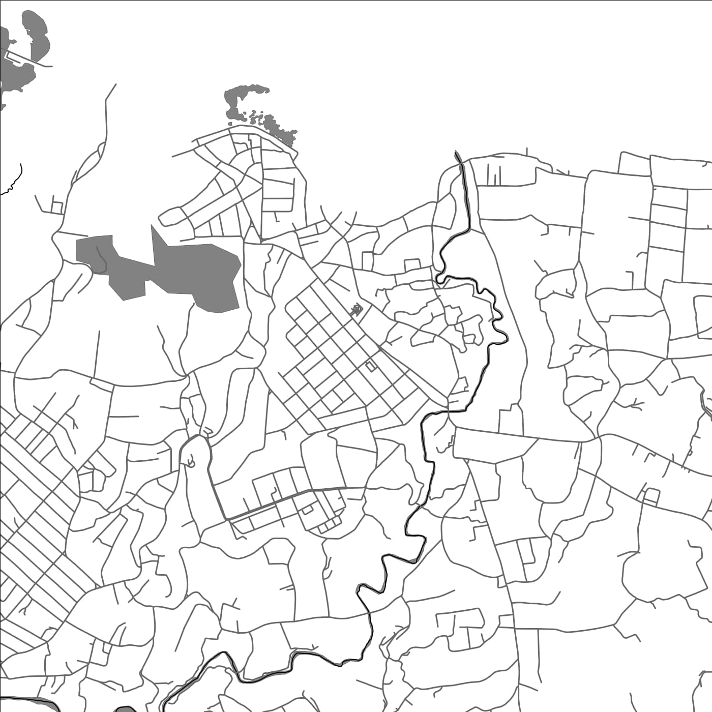 ROAD MAP OF WAINGAPU, INDONESIA BY MAPBAKES