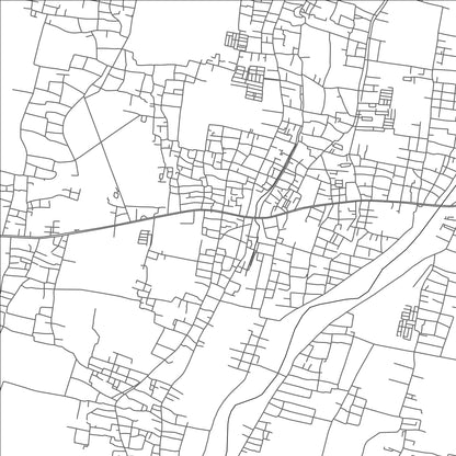 ROAD MAP OF WIRADESA, INDONESIA BY MAPBAKES