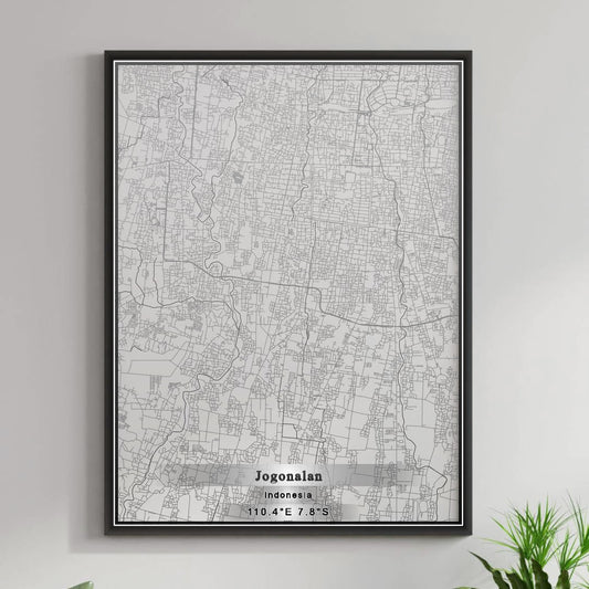 ROAD MAP OF JOGONALAN, INDONESIA BY MAPBAKES