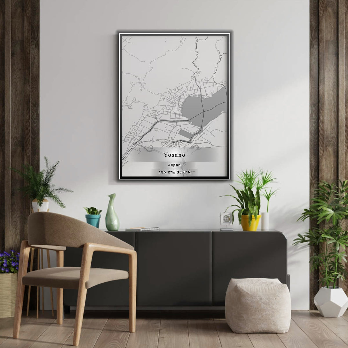 ROAD MAP OF YOSANO, JAPAN BY MAPBAKES