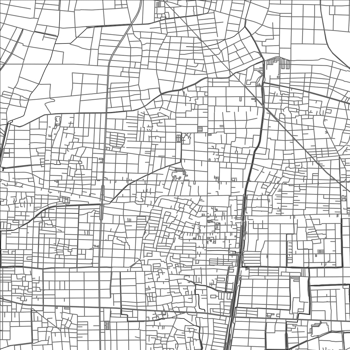 ROAD MAP OF AMA, JAPAN BY MAPBAKES