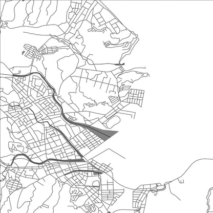ROAD MAP OF AMAKUSA, JAPAN BY MAPBAKES