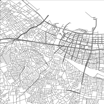 ROAD MAP OF AOMORI, JAPAN BY MAPBAKES