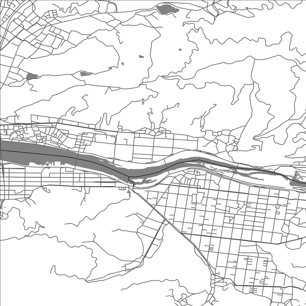 ROAD MAP OF ARIDA, JAPAN BY MAPBAKES
