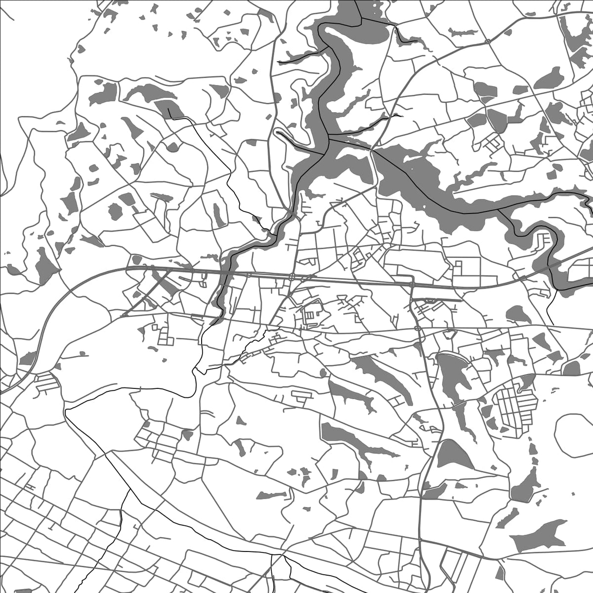 ROAD MAP OF AYAGAWA, JAPAN BY MAPBAKES