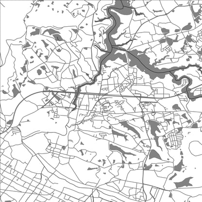 ROAD MAP OF AYAGAWA, JAPAN BY MAPBAKES