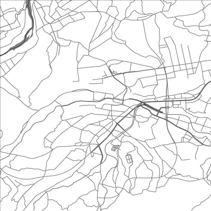 ROAD MAP OF BUNGOONO, JAPAN BY MAPBAKES