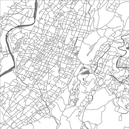ROAD MAP OF CHICHIBU, JAPAN BY MAPBAKES