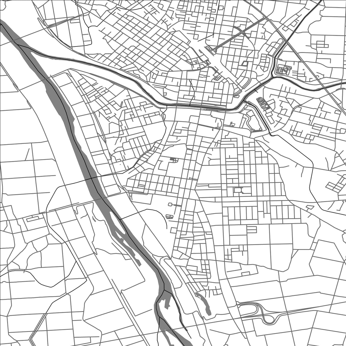 ROAD MAP OF DAISEN, JAPAN BY MAPBAKES