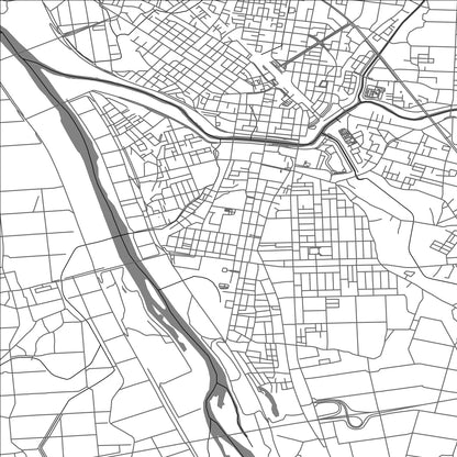 ROAD MAP OF DAISEN, JAPAN BY MAPBAKES