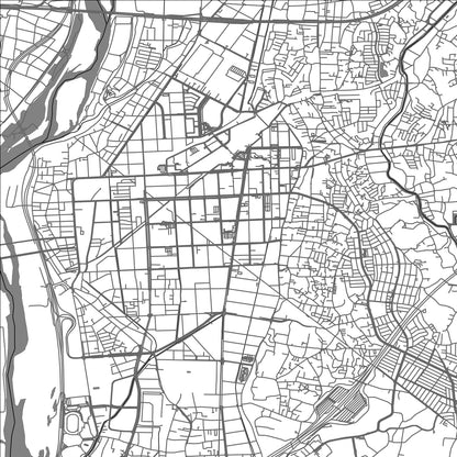 ROAD MAP OF EBINA, JAPAN BY MAPBAKES