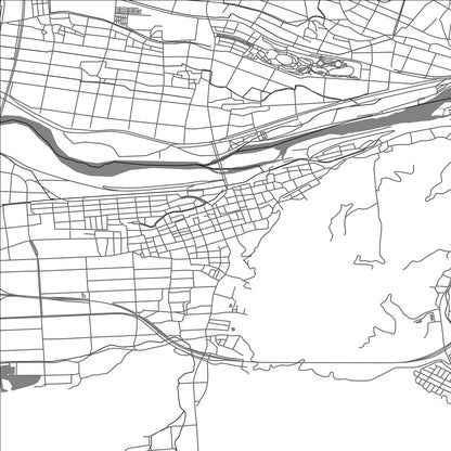 ROAD MAP OF EIHEIJI, JAPAN BY MAPBAKES