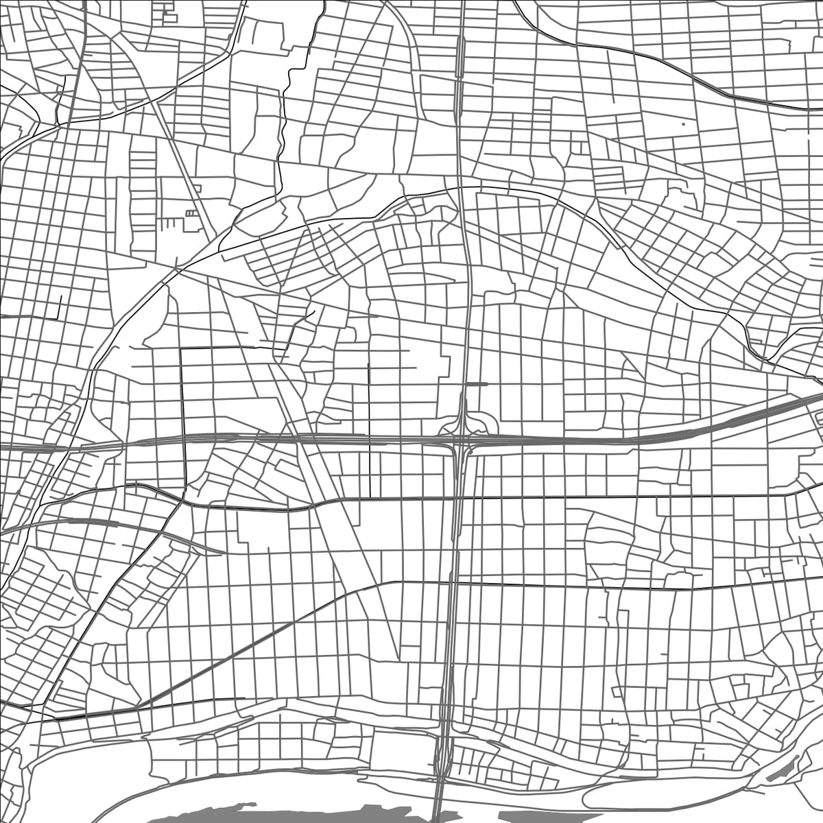ROAD MAP OF GINAN, JAPAN BY MAPBAKES