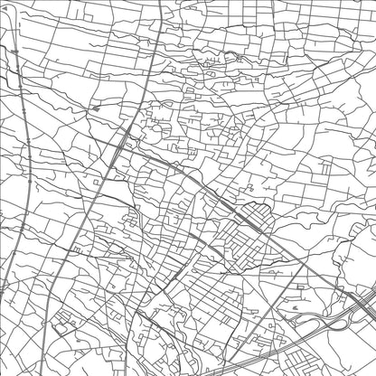 ROAD MAP OF GOTENBA, JAPAN BY MAPBAKES